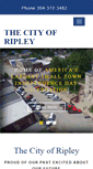 Mobile Screenshot of cityofripley.org